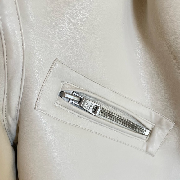 Avec Les Filles Oversized Moto Jacket Coat - Picture 7 of 13